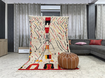 Taza Tapestries - 6x9ft- Beni Ourain Rug