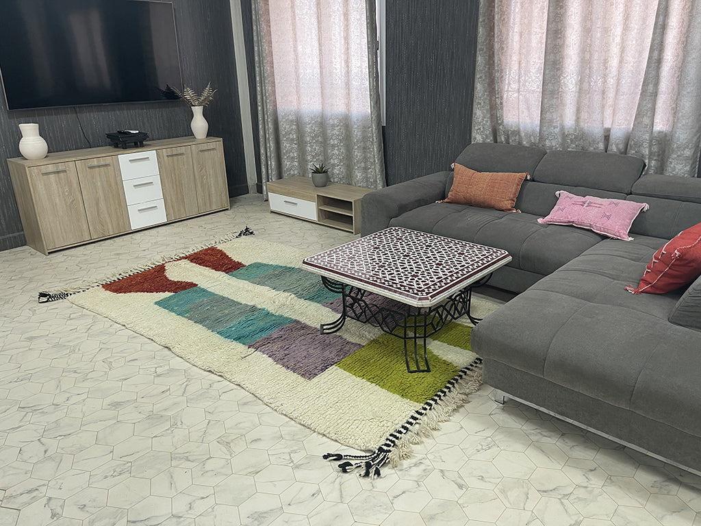 Enchanted Forest Rug - 5x8ft- Beni Ourain