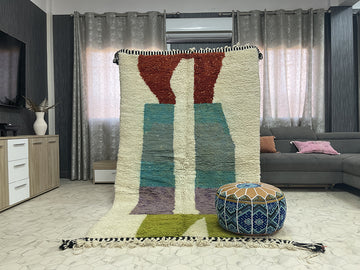 Enchanted Forest Rug - 5x8ft- Beni Ourain