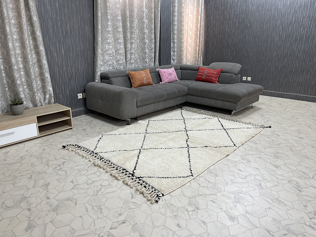 Midar Majesty - 5-8ft- Beni Ourain rug