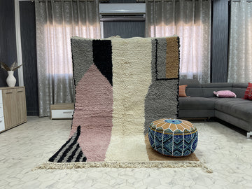 Desert Mirage Rug - 5x7ft- Beni Ourain Rug