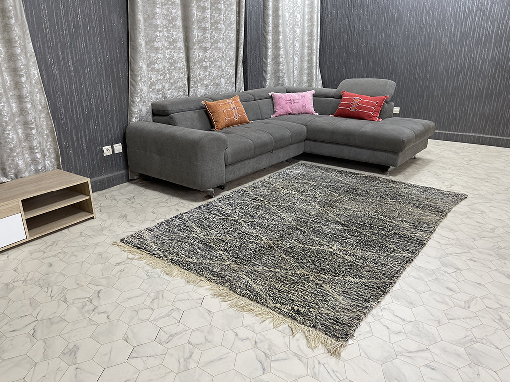 Asilah Serenity - 5x7ft- Beni Ourain Rug