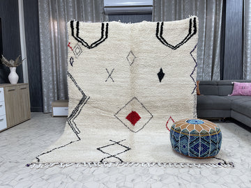 Safi Serenity - 7x9ft- Beni Ourain Rug