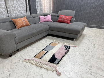 Desert Mirage IV Rug - 2x3ft- Beni Ourain Rug