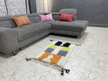 ChromaBlend VI Rug  - 2x3ft- Beni Ourain
