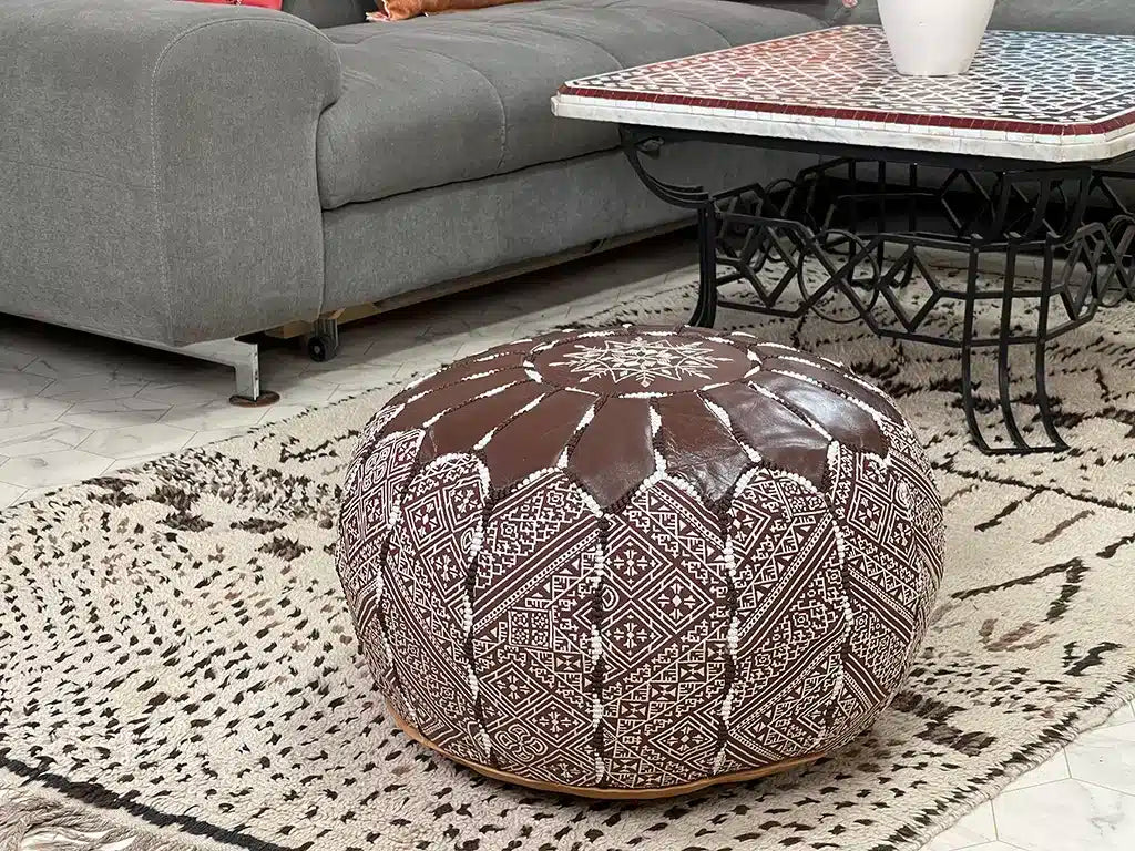 Espresso Elegance - Pouf