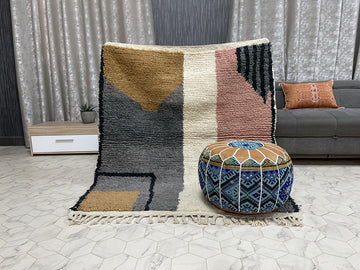 Desert Mirage Rug - 4-5ft- Beni Ourain rug