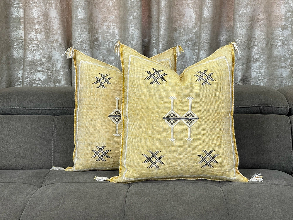 Golden Hush Retreat-Pillow