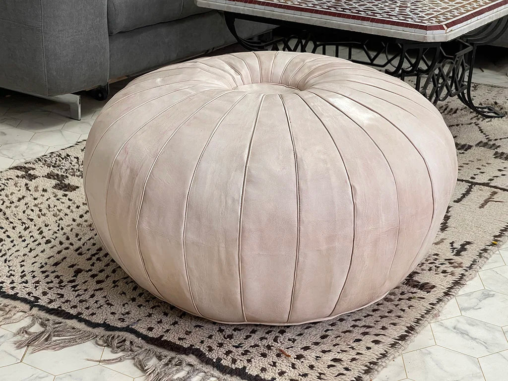 Silvery Pearl - Pouf