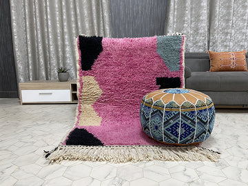 Tiziri Beldi Rug - 3x4ft- Beni Ourain