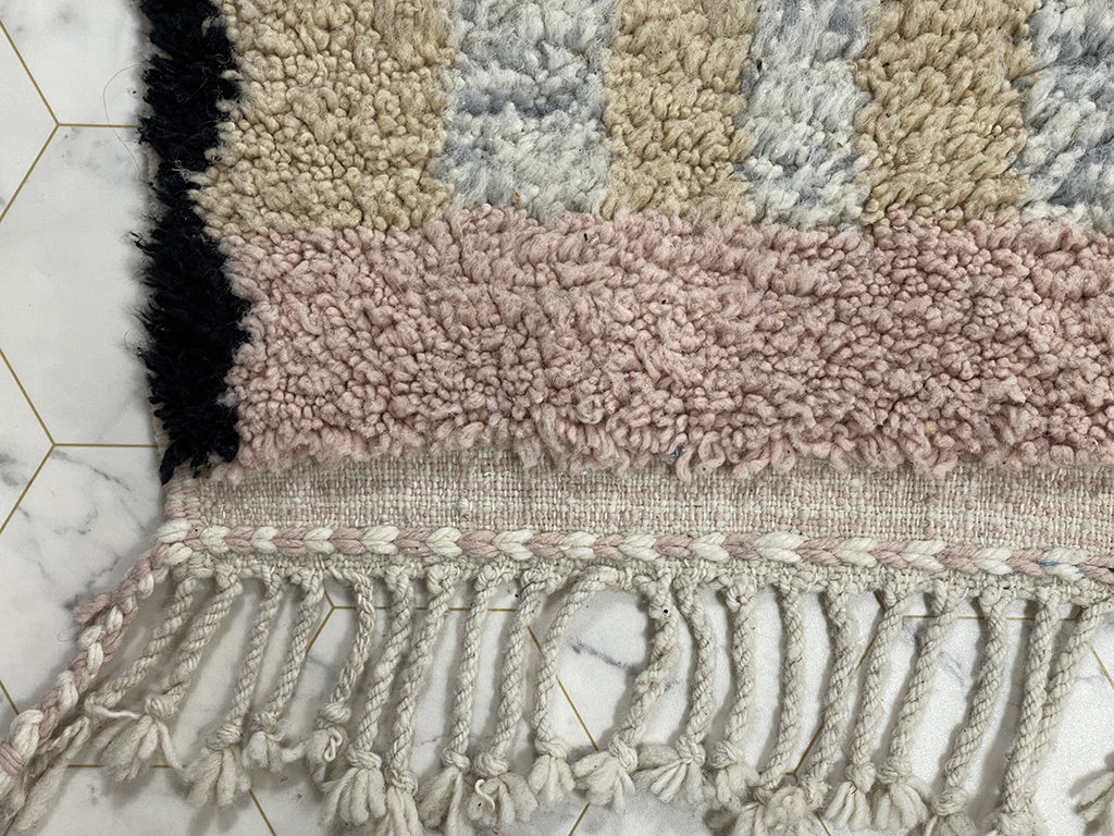 Beloved Berber Treasures Rug - 3x3ft- Beni Ourain Rug