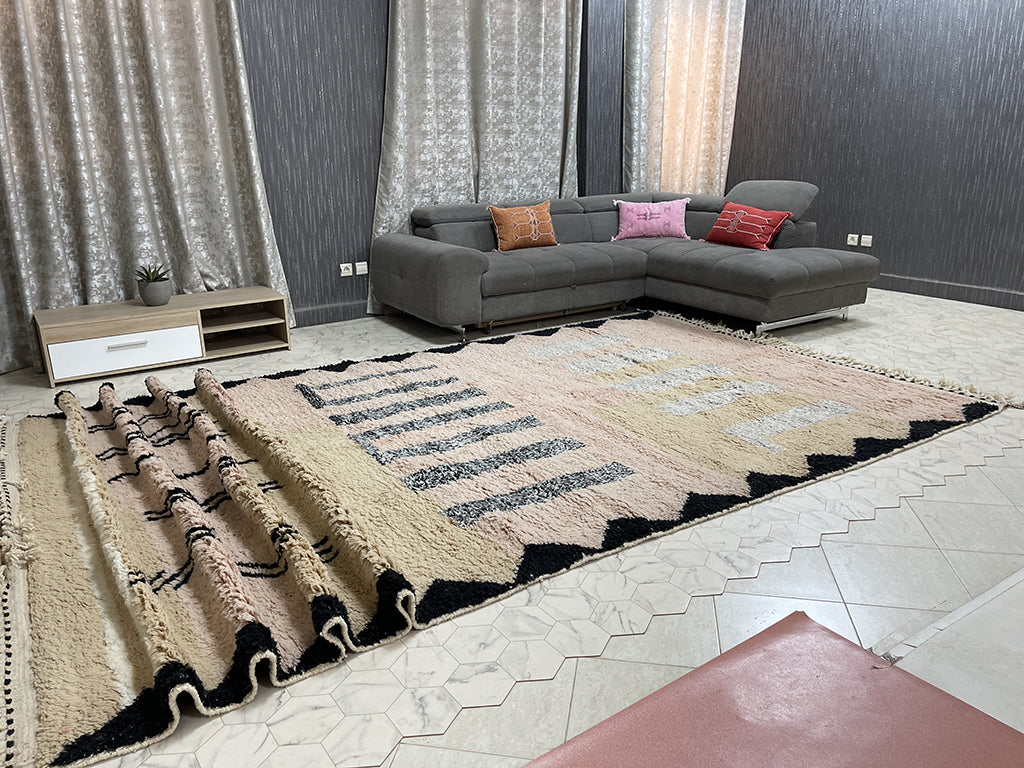 Beloved Berber Treasures Rug - 8x15ft- Beni Ourain