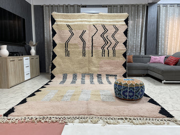 Beloved Berber Treasures Rug - 8x15ft- Beni Ourain Rug