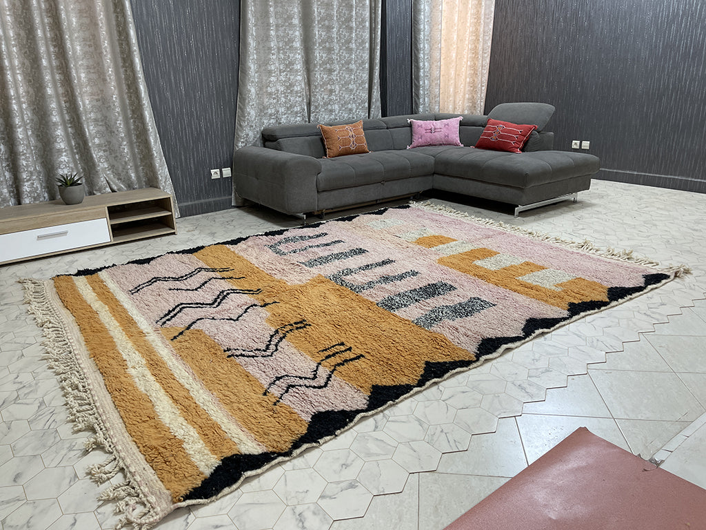 Beloved Berber Treasures Rug - 5x7ft- Beni Ourain Rug