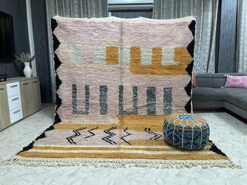 Beloved Berber Treasures Rug - 8x10ft- Beni Ourain Rug