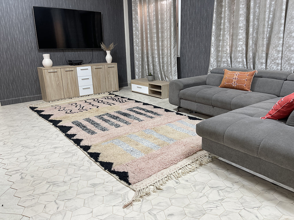 Beloved Berber Treasures Rug - 6x12ft- Beni Ourain