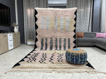 Beloved Berber Treasures Rug - 6x12ft- Beni Ourain