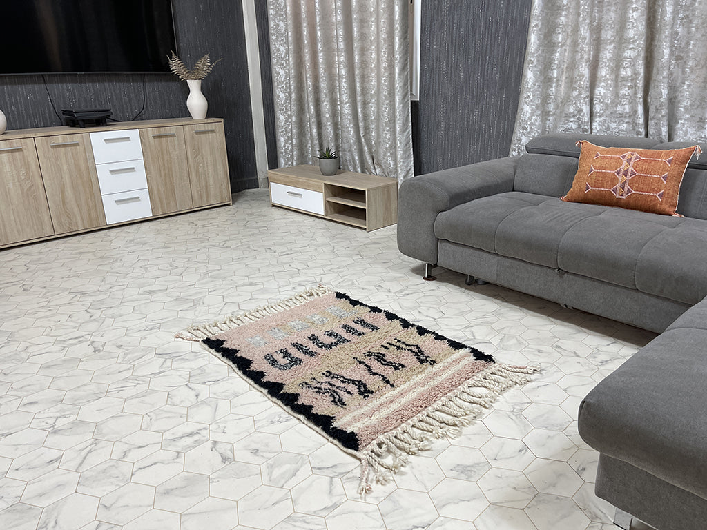 Beloved Berber Treasures III Rug - 3x4ft- Beni Ourain Rug