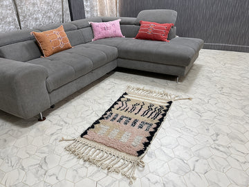 Beloved Berber Treasures XI Rug - 2x3ft- Beni Ourain