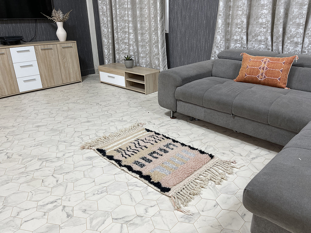 Beloved Berber Treasures Rug - 2x3ft- Beni Ourain Rug