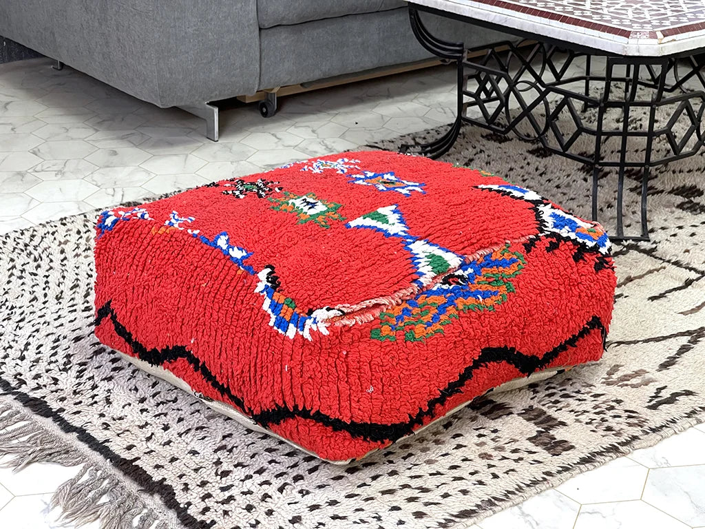 Marrakech Memories - Kilim Pouf