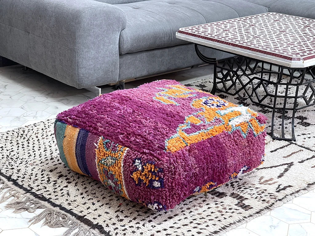 Marrakech Mystery - Kilim Pouf