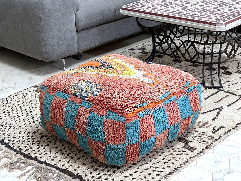 Palace Piece - Kilim Pouf