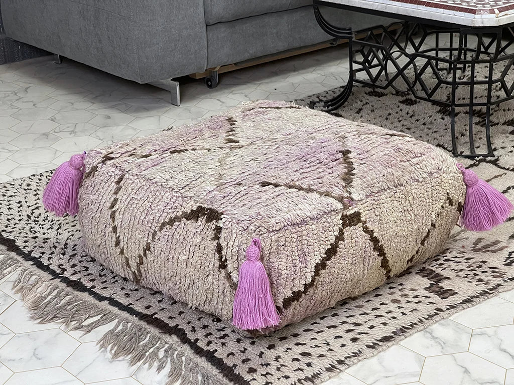 La Mamounia Glamour - kilim Pouf