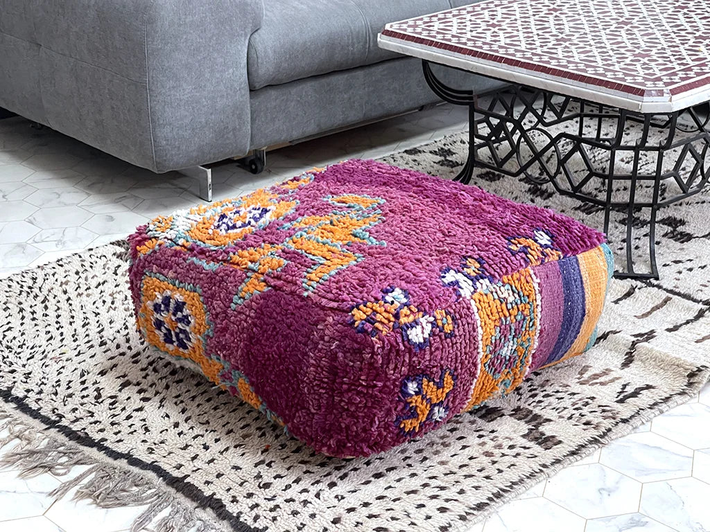 Marrakech Mystery - Kilim Pouf