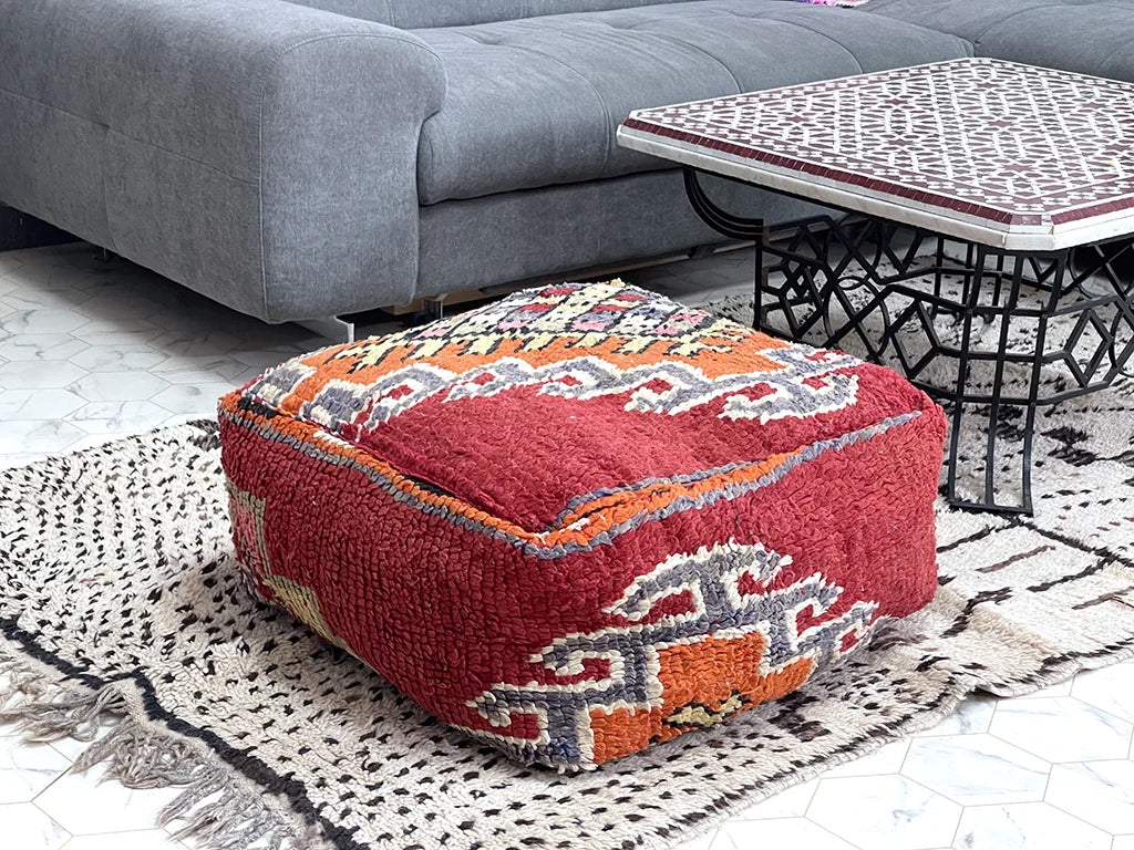 Spice Suite- Kilim Pouf