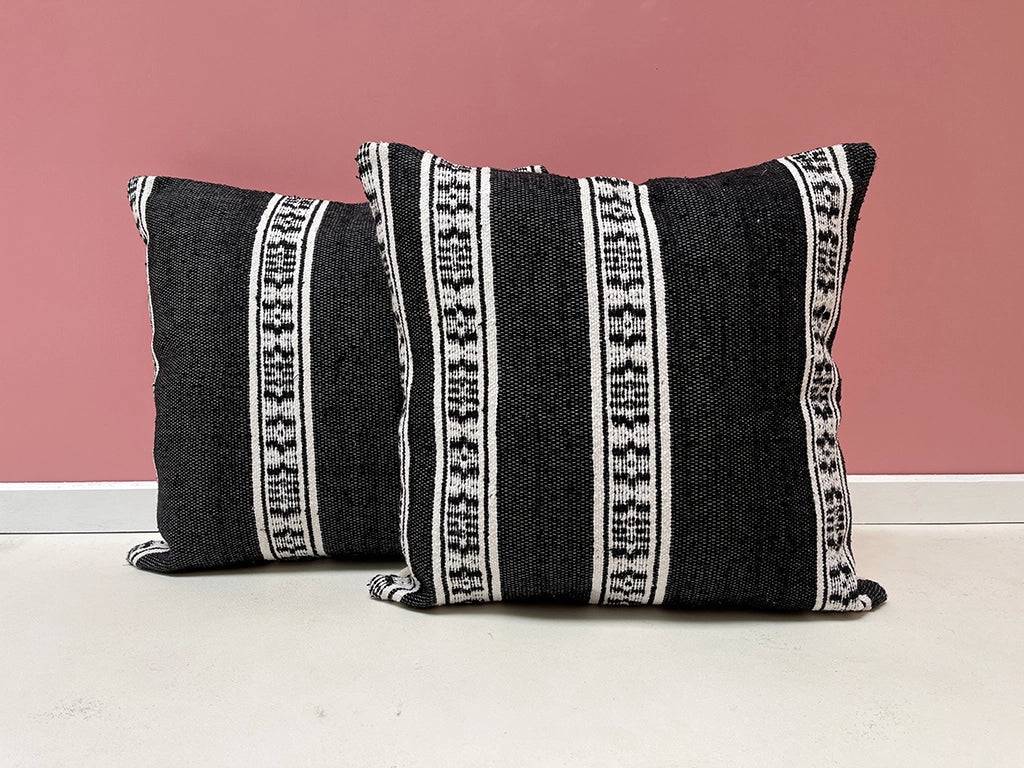 Embellished Stripe-Pillow