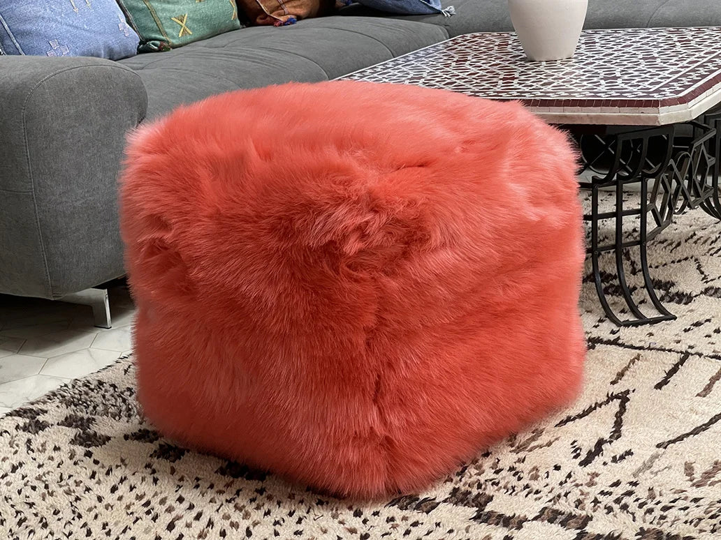 Pale Pink - Pouf