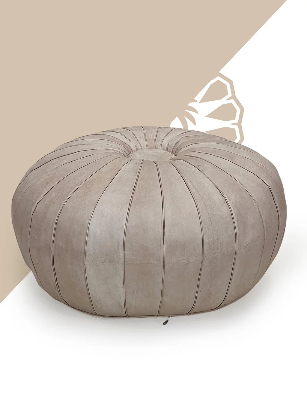 Silvery Pearl - Pouf