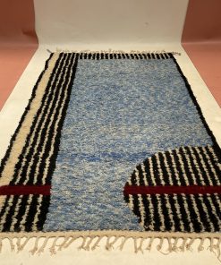 blue custom moroccan rugs