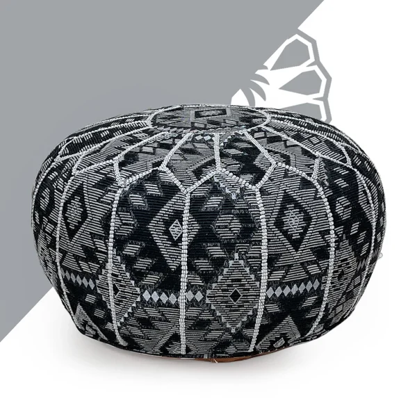Licorice Lullaby Pouf
