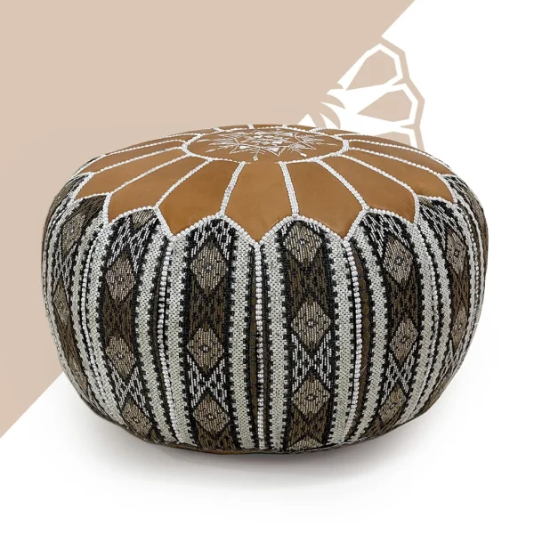 Cookies and Cream Pouf