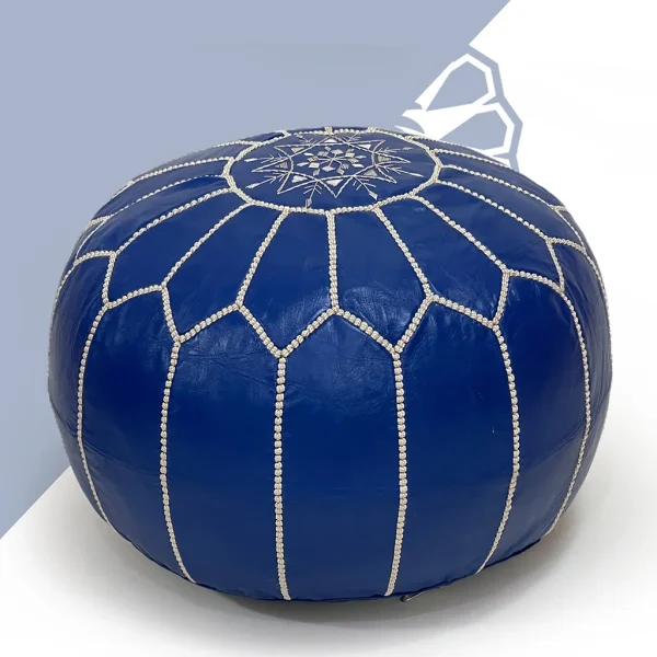 Powder Blue Paradise Pouf: Bring Serenity and Relaxation to Your Home Decor