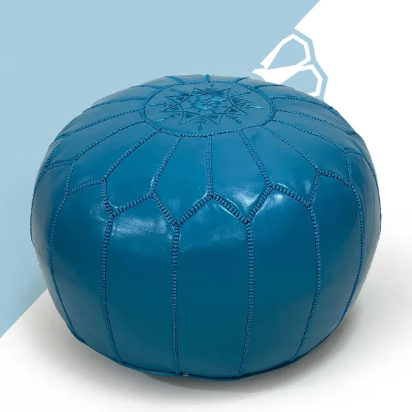Baby Blue Pouf: Add a Touch of Elegance and Sophistication to Your Home Decor