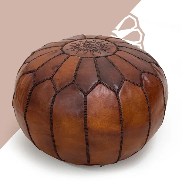 Moroccan Mystique Pouf: Experience Timeless Elegance and Comfort in Your Home