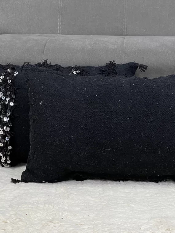 Ebony Elegance - Pillow