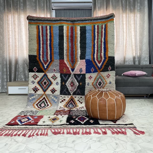 Moroccan Boho Chic Rug: A Stunning Fusion of Traditional Craftsmanship and Modern Design