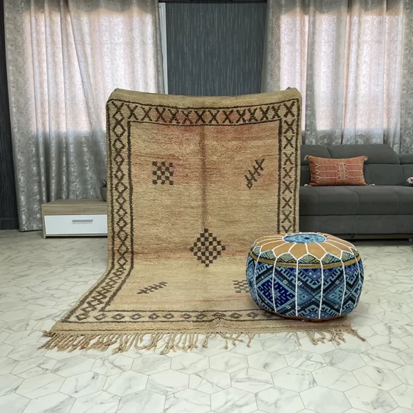Moroccan Vibrant Harmony Rug: A Beautiful Blend of Traditional Craftsmanship and Lively Design
