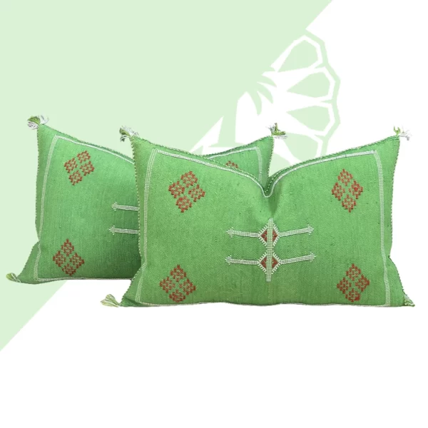 Spice Up Your Home Decor with Jalapeño Bliss Cactus Silk Pillow - Buy Now