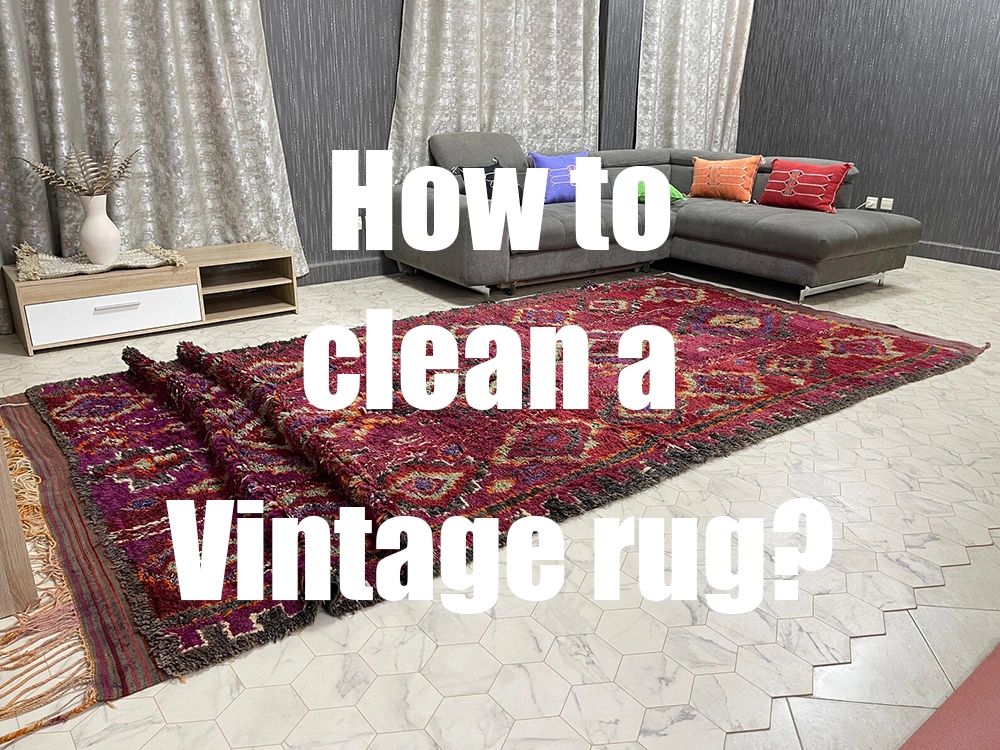 How to clean a Vintage rug?