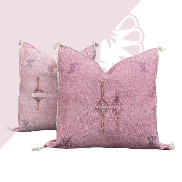 Discover the Roseate Bliss Pillow: Handmade Luxury, Limited Time Offer!