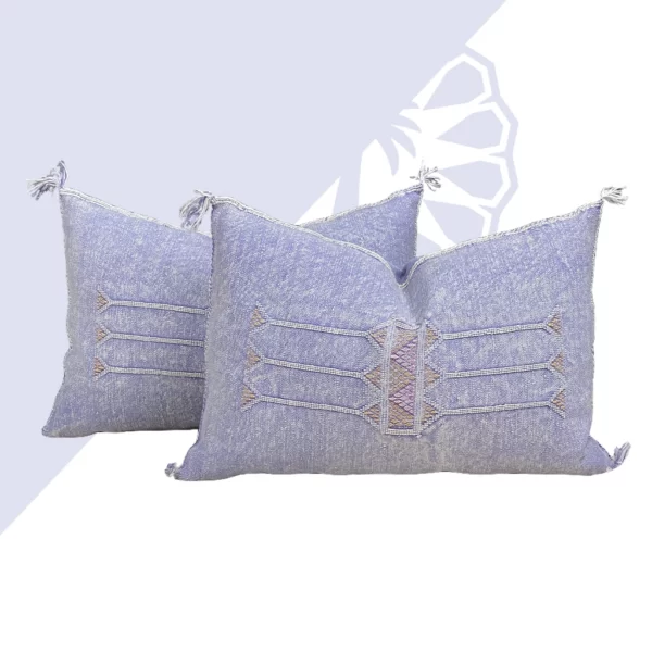 Lavender Dreams: The Tranquil and Elegant Cactus Silk Pillow