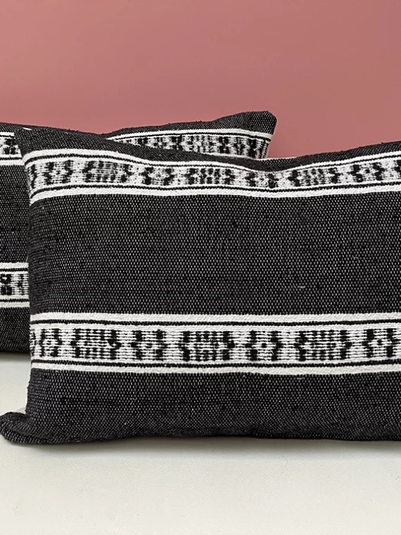 Embellished Stripe - Large Pillow