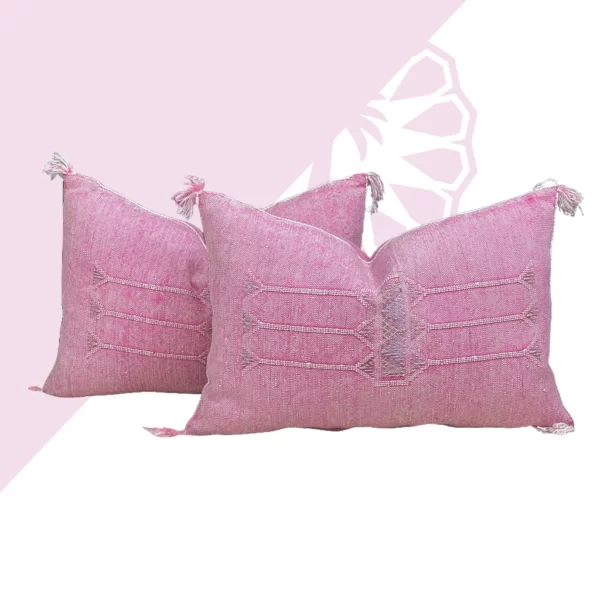 Cotton Candy Dream: The Whimsical and Luxurious Cactus Silk Pillow
