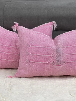 Cotton Candy Dream: The Whimsical and Luxurious Cactus Silk Pillow