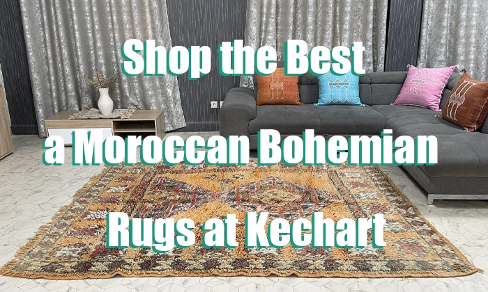 Shop the Best Moroccan Bohemian Rugs at Kechart